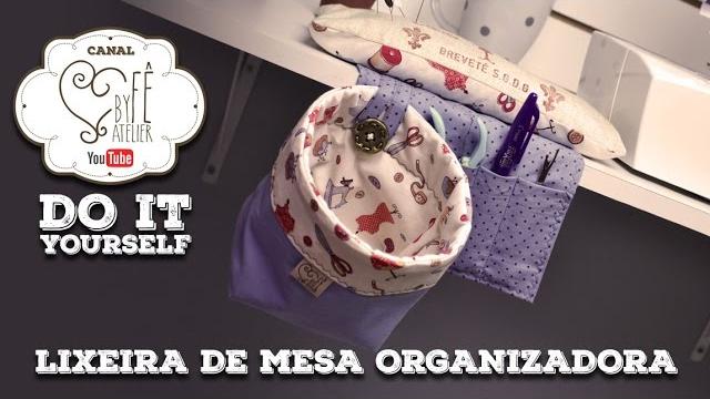 Lixeira de Mesa Organizadora
