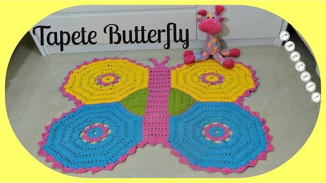 TAPETE BUTTERFLY POR DIANE GONÇALVES