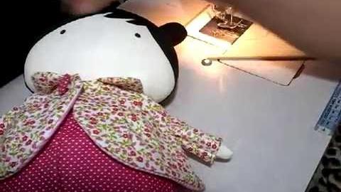 Tilda Toy/Baby: casaco parte 3/3 final