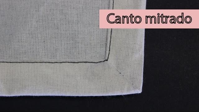 Canto mitrado do próprio tecido