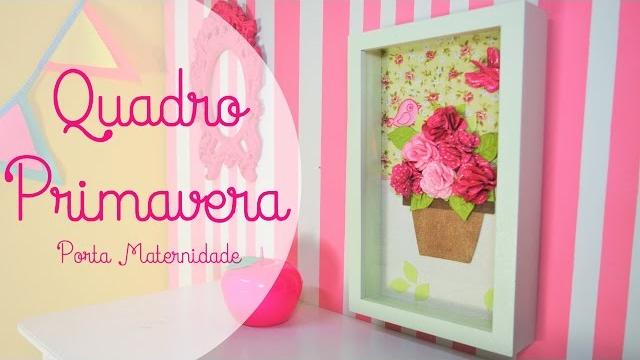 Quadro Primavera – Porta Maternidade