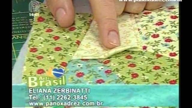 Tia Lili na TV: Bolsinha Vitoriana com técnica crazy quilt
