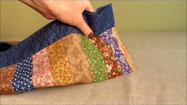 Como fazer um trilho de mesa em patchwork colorido e fácil