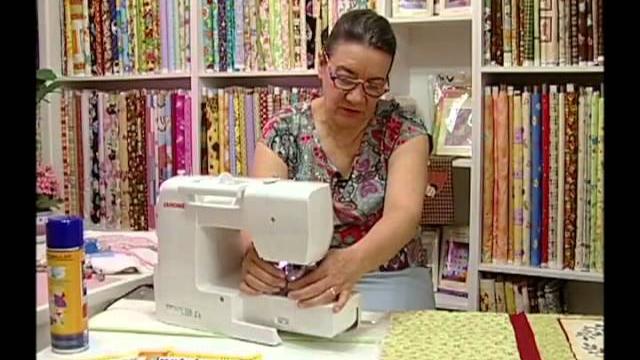 Arte e Manhas da Tia Lili: quiltar uma colcha em uma máquina de costura doméstica