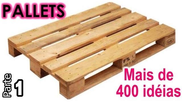 Mais de 400 ideias do uso de PALLETS