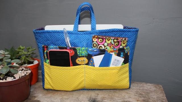 Organizador de bolsa – Passo a Passo