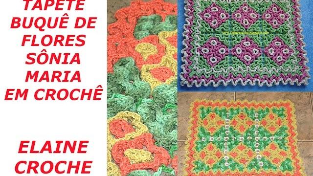 TAPETE BUQUÊ DE FLORES