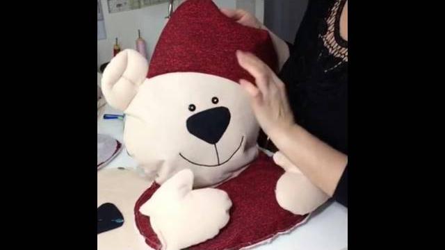 Decoração para cadeira de natal