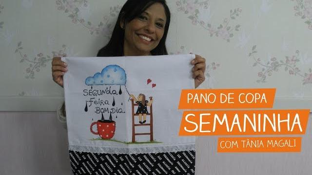 Pano de Copa Semaninha com Tânia Magali