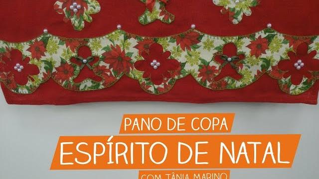 Pano de Copa Espírito de Natal com Tânia Marino