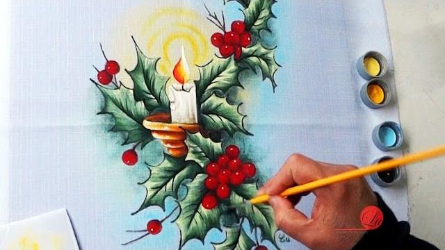 Vela para Trilho de Mesa em Tecido – Sonalupinturas