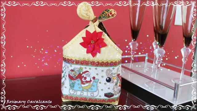 Como fazer um lindo Porta Panetone por Arte de Paninho