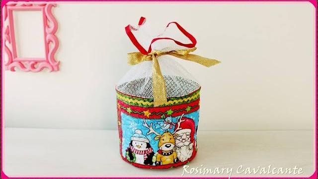 Porta Panetone ou Capa Para Panetone por Arte de Paninho