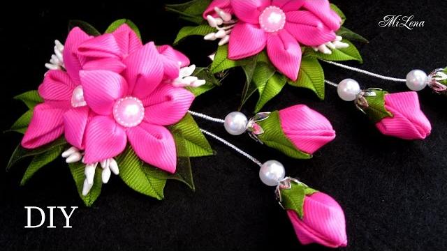 Prendedor para Cabelo com lindas flores