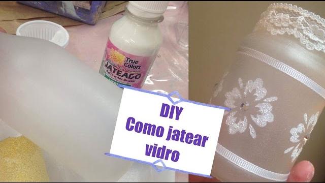 Como jatear vidro – Reciclagem