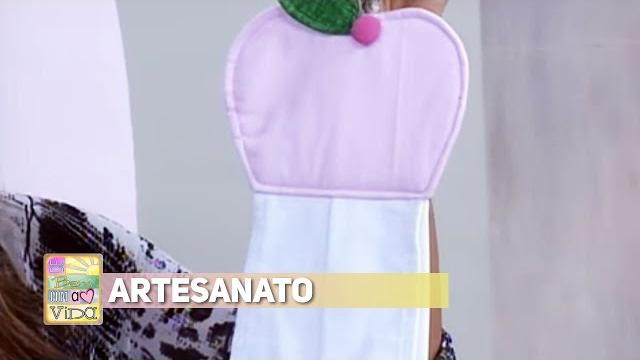 Artesanato – Bate mão para cozinha