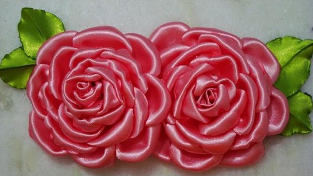 Flor de tecido – Aprender à FAZER e MONTAR a ROSA Linda