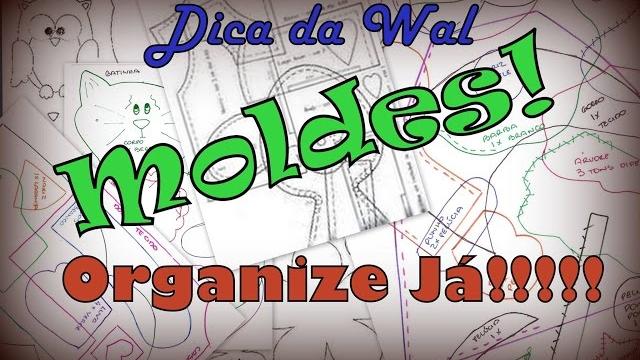 MOLDES PERDIDOS NUNCA MAIS – Aprenda organiza-los