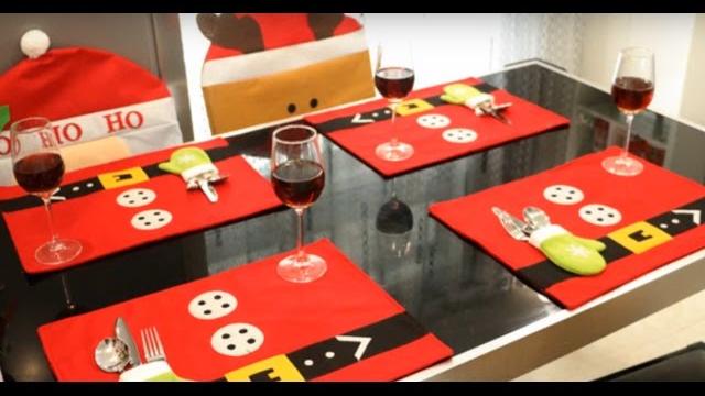 Como fazer: Sousplat de Natal em Feltro