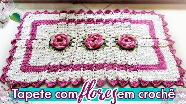 TAPETE COM FLORES/ DIANE GONÇALVES