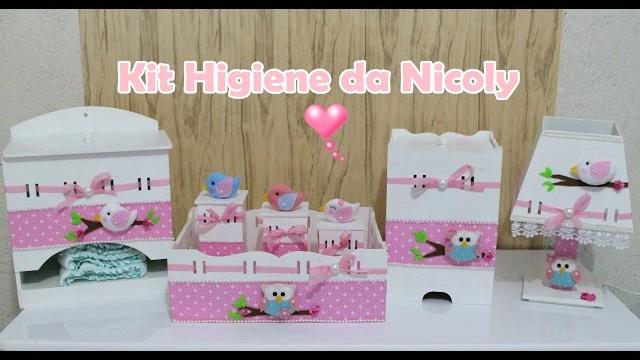 Kit Higiene da Nicoly – Passo a passo