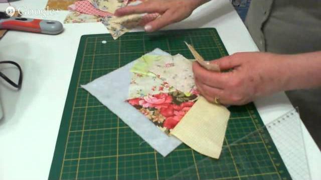 Patchwork Ao Vivo: aproveitamento de retalhos com Stack and Slash e Crazy Quilt