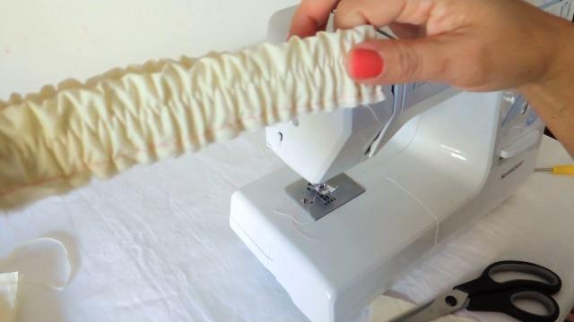 Como preparar cós com elástico, cós reto frente e atrás