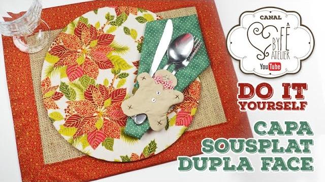 DIY – Capa Sousplat – By Fê Atelier