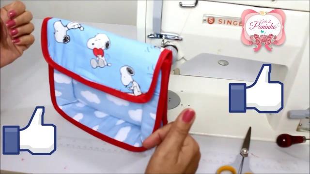 Bolsa Organizado Transparente Arte de Paninho – Rosimary Cavalcante