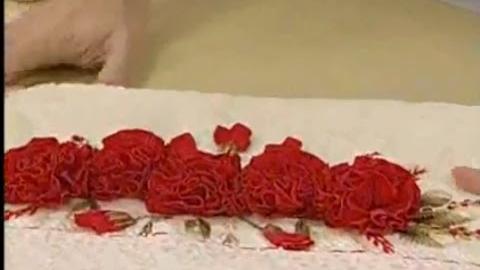Flores em fita