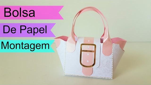 Bolsa de Papel Lembrancinha (Montagem)