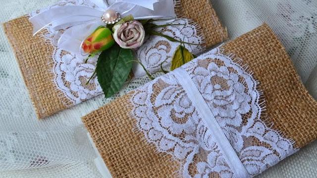 Como fazer convites de casamento rústico com caixa de leite