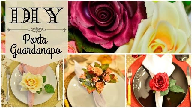 Como fazer porta guardanapo floral