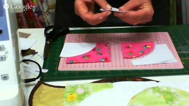 Patchwork Ao Vivo: como cortar e costurar em curva