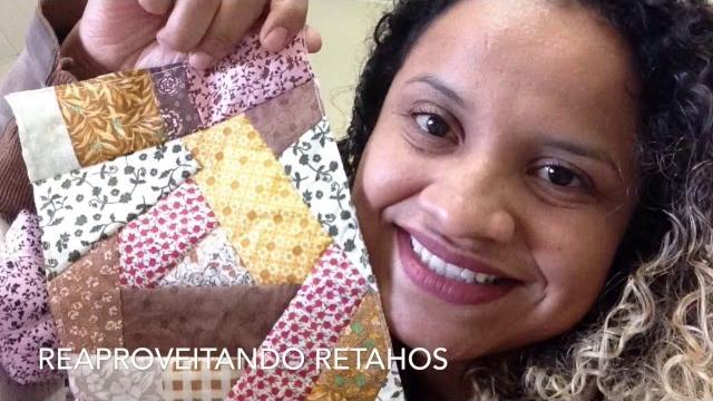 Como reaproveitar retalhos – Crazy Patchwork