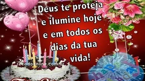 Linda Mensagem de Aniversário Gospel – Feliz Aniversário