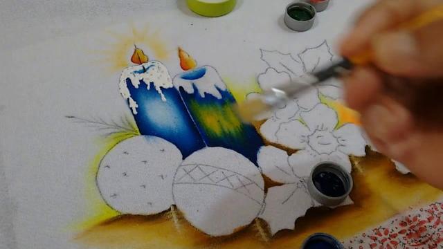 Pintura Motivos Natalinos, Parte 1