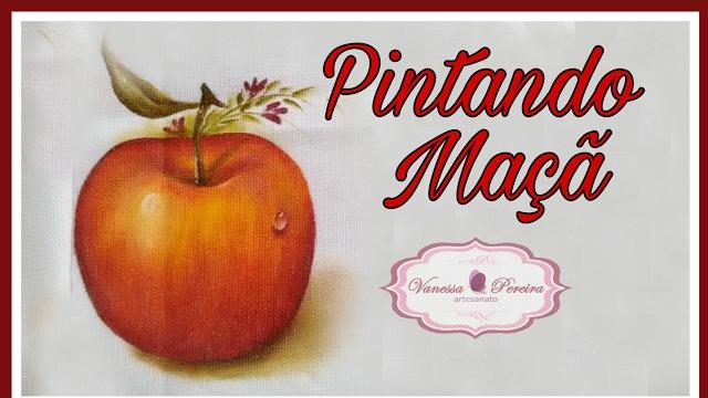 Como pintar MAÇÃ (2ª aula do curso de pintura )
