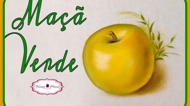 Pintando MAÇÃ VERDE