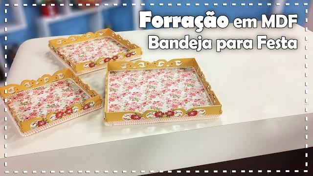 FORRAÇÃO EM MDF com Leila Corato