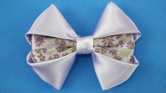 Passo a passo: Laço de fita de cetim/ DIY Satin ribbon