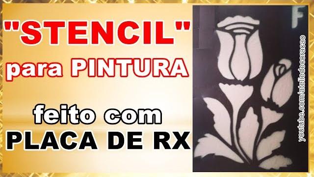DIY – Aprenda a fazer stencil caseiro