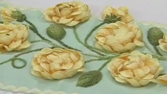 Rosa de Sianinha Trançada