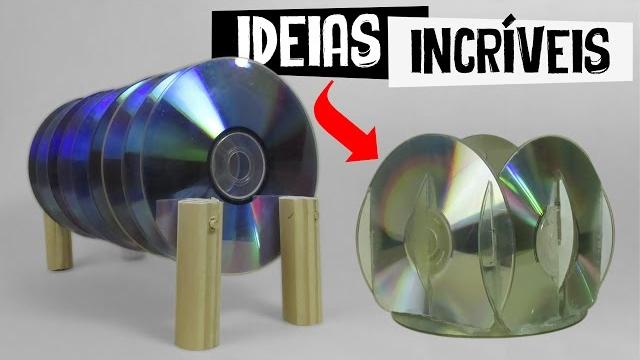 4 IDEIAS INCRÍVEIS COM CD QUE VOCÊ NUNCA IMAGINOU FAZER
