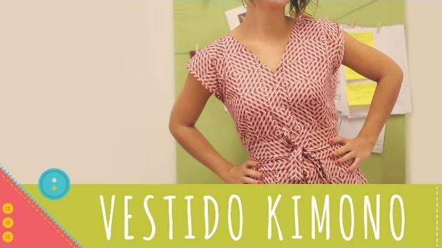 Aprenda a costurar um vestido kimono
