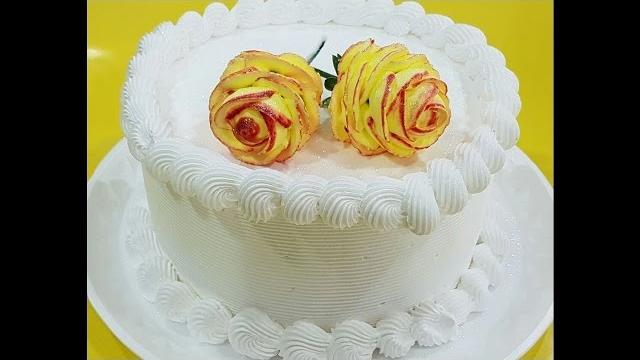Decoração Rosas 3D com Chantininho
