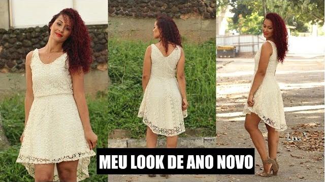 DIY -COMO FAZER VESTIDO DE RENDA FÁCIL