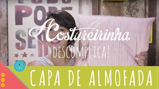 Aprenda a costurar capa de almofada com zíper invisível
