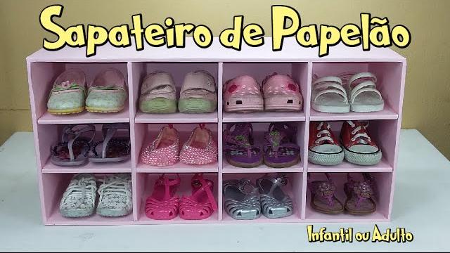 Sapateiro de Papelão – Infantil ou adulto