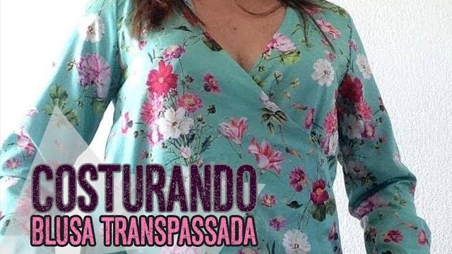 Costurando Blusa Transpassada